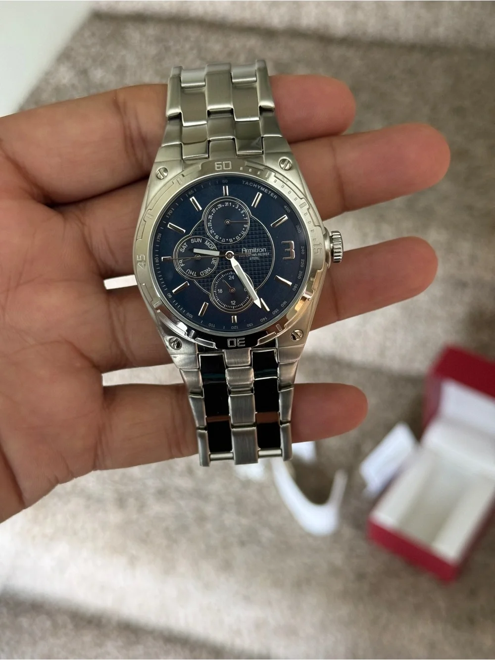Armitron elegant stainless